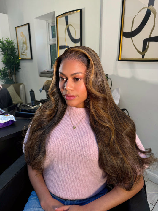 Mocha Caramel Wig